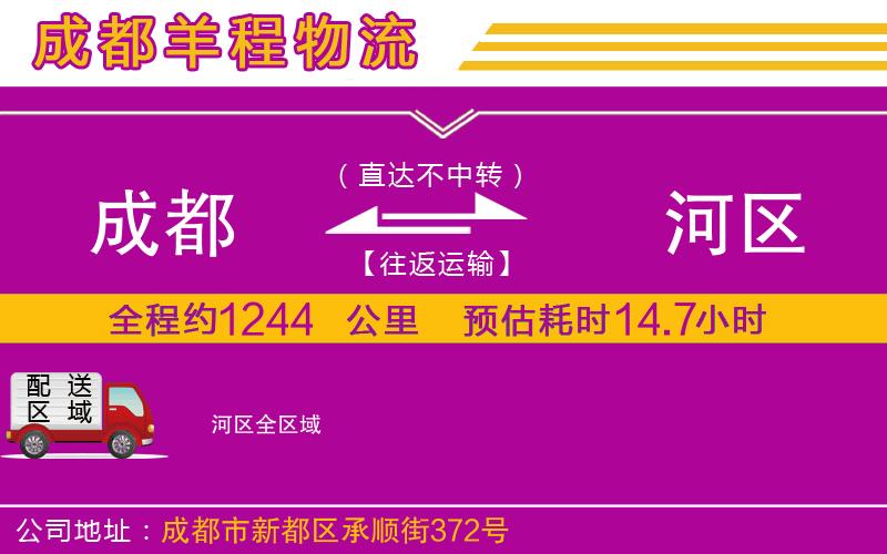 成都到?jīng)负訁^(qū)物流專線
