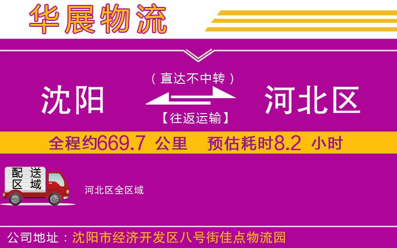 沈陽(yáng)到河北區(qū)物流公司