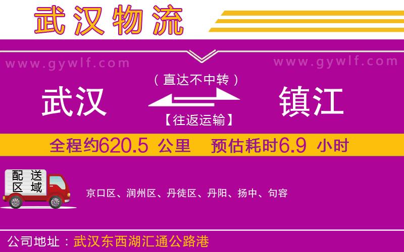 武漢到鎮(zhèn)江物流公司