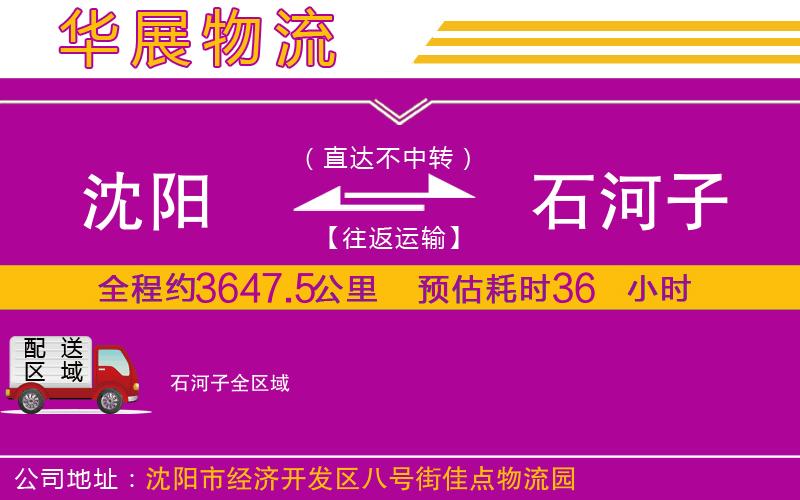 沈陽到石河子物流專線