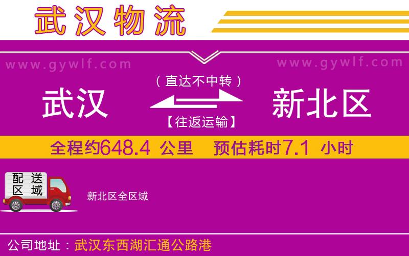 武漢到新北區(qū)物流公司