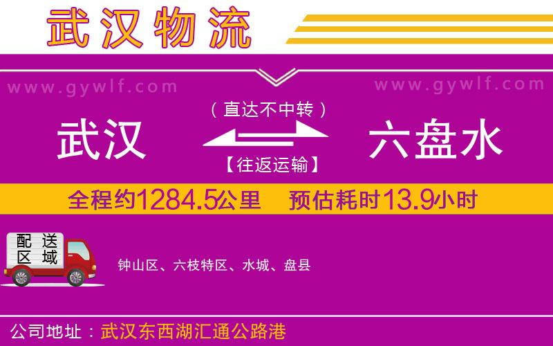武漢到六盤水物流公司