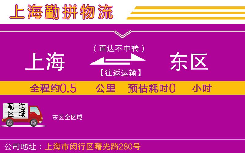 上海到東區(qū)物流公司 上海到東區(qū)物流公司