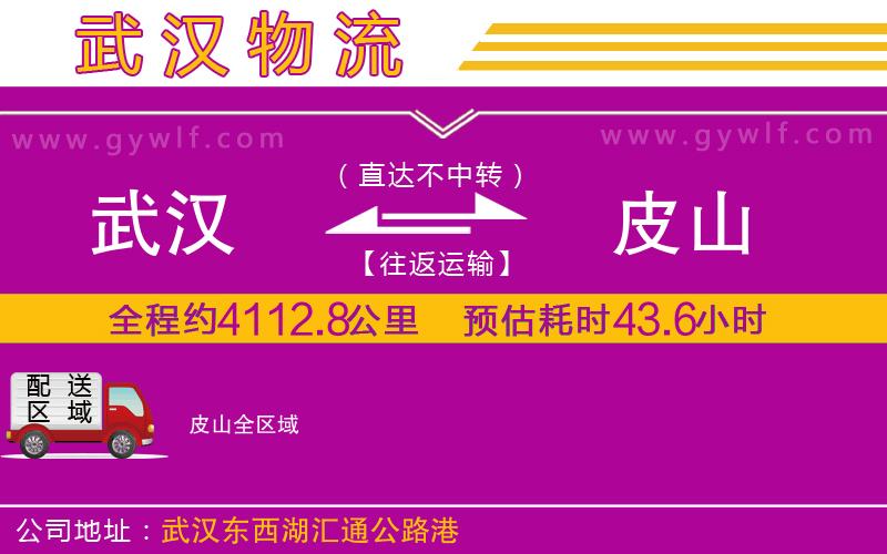 武漢到皮山物流專線