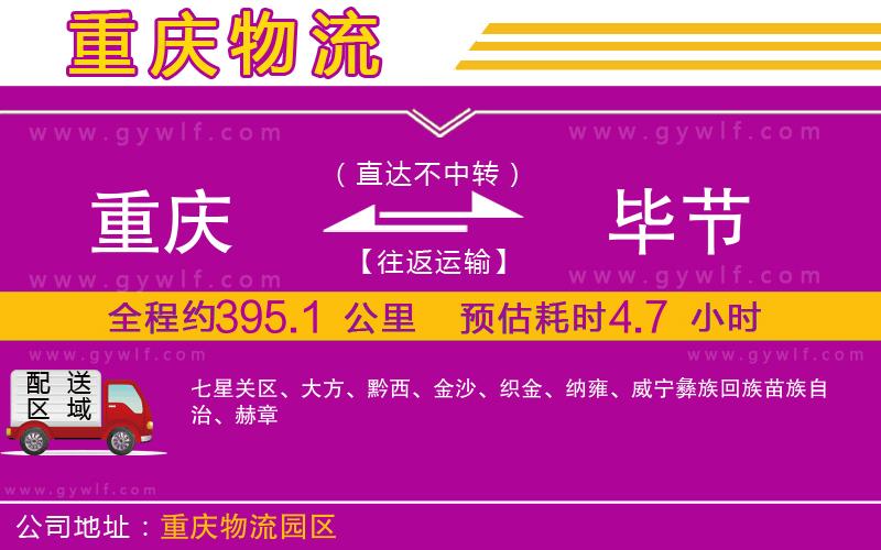 重慶到畢節(jié)物流公司