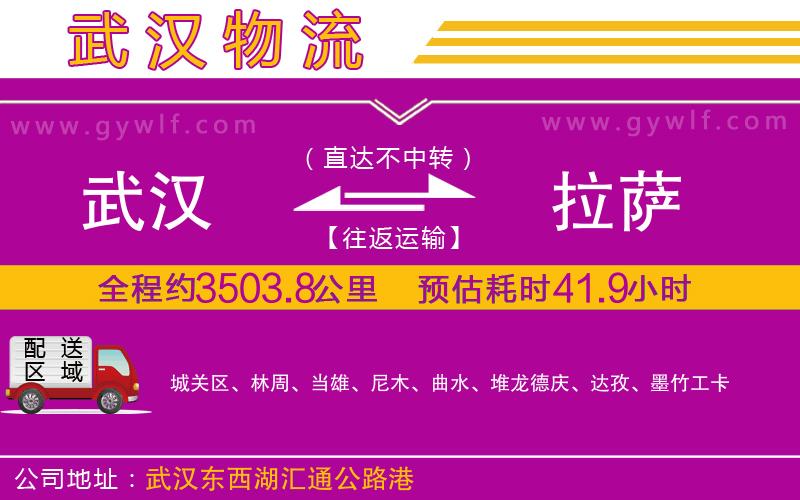 武漢到拉薩物流公司