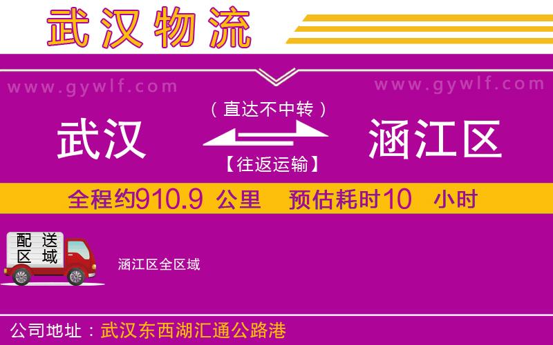 武漢到涵江區(qū)物流公司