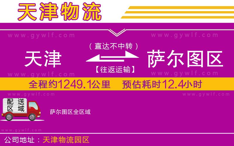 天津到薩爾圖區(qū)物流公司 天津到薩爾圖區(qū)物流公司