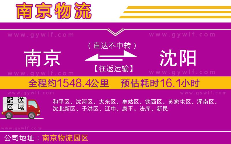 南京到沈陽(yáng)物流公司