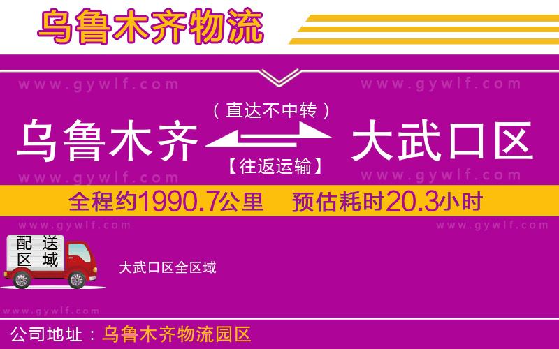 烏魯木齊到大武口區(qū)物流公司 烏魯木齊到大武口區(qū)物流公司