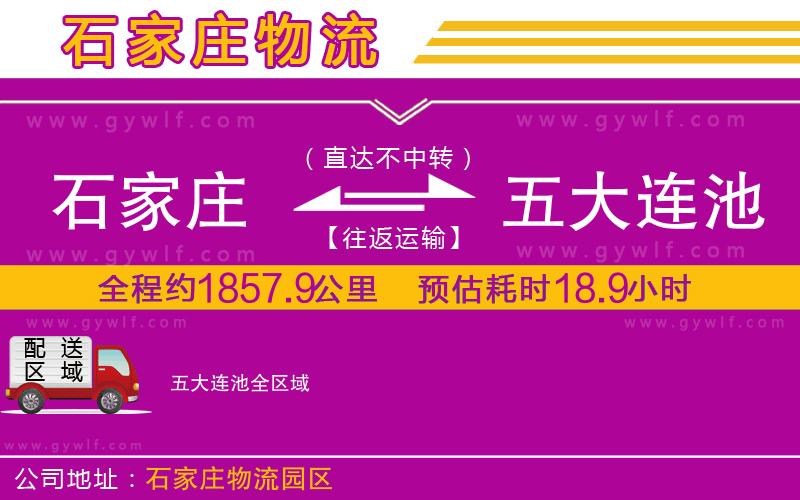 石家莊到五大連池物流公司