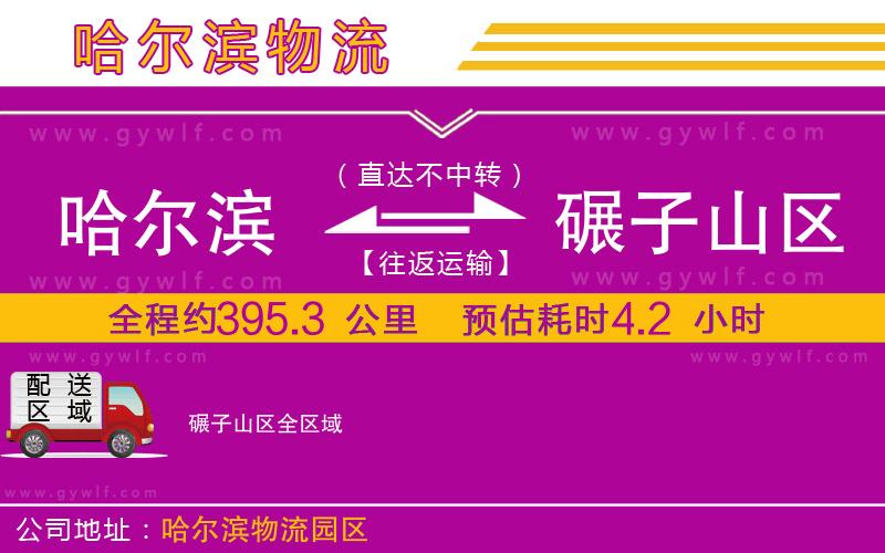 哈爾濱到碾子山區(qū)物流公司 哈爾濱到碾子山區(qū)物流公司