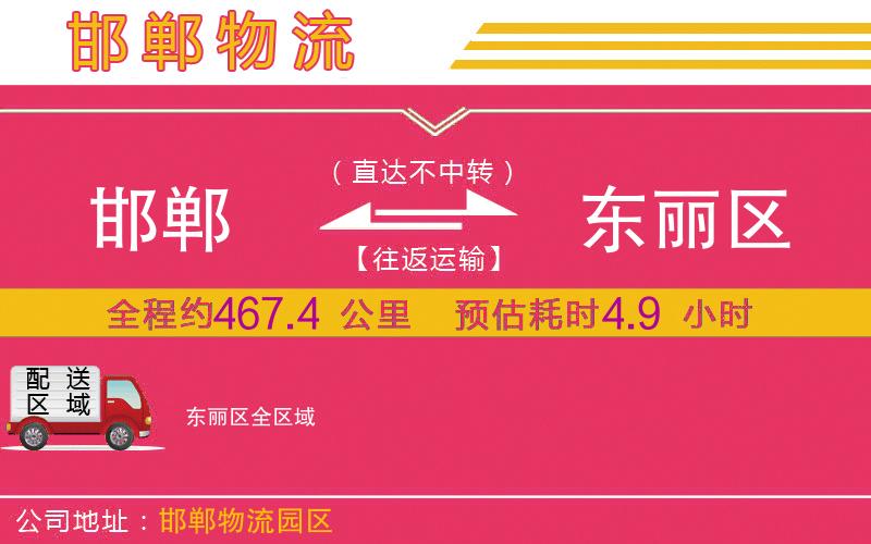 邯鄲到東麗區(qū)物流公司