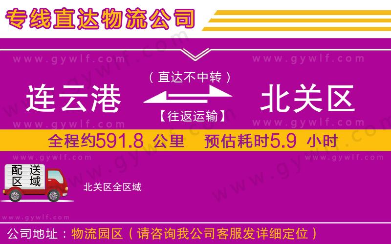 連云港到北關(guān)區(qū)物流公司