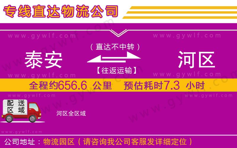 泰安到?jīng)负訁^(qū)物流公司 泰安到?jīng)负訁^(qū)物流公司