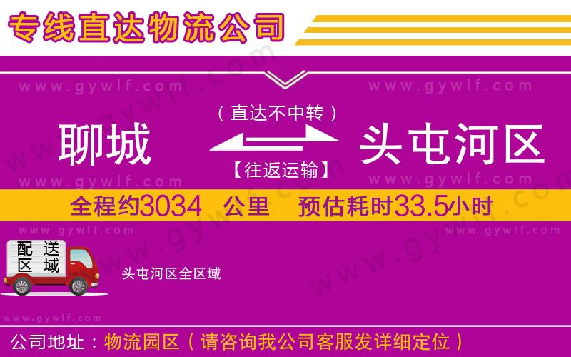 聊城到頭屯河區(qū)物流公司