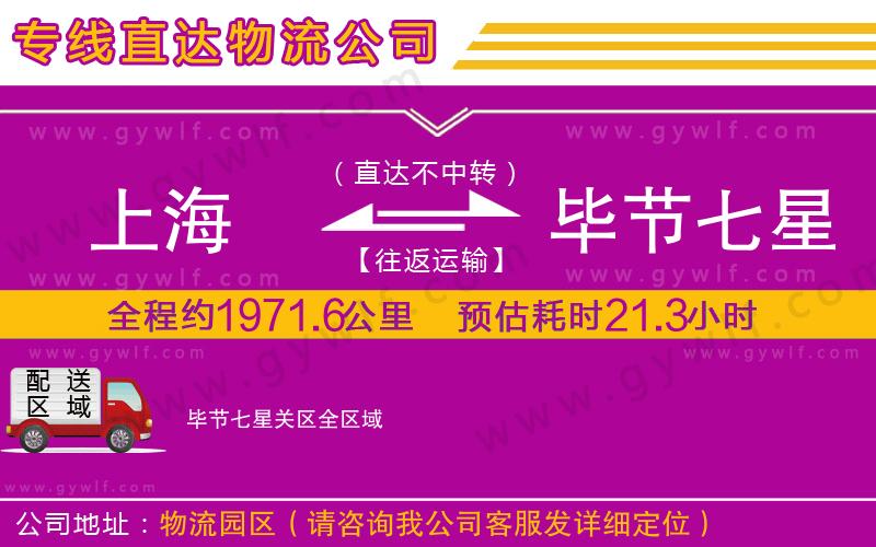 上海到畢節(jié)七星關(guān)區(qū)貨運(yùn)公司