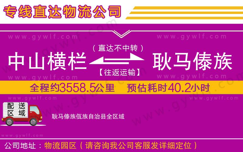 中山橫欄到耿馬傣族佤族自治縣物流公司 中山橫欄到耿馬傣族佤族自治縣物流公司